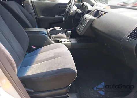 2003 Nissan Murano Sl/Se z USA, uszkodzony, nr VIN JN8AZ08W33W216742